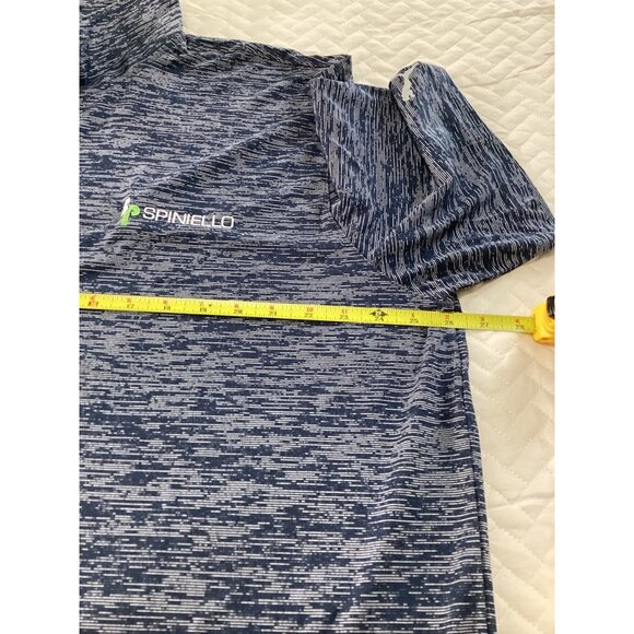 Puma Mens Navy Blue Spiniello Embroidered Logo Polo Shirt XXL Short Sleeve New - Picture 7 of 9